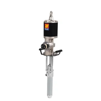 Meclube - pompa pneumatica industriale per olio e prodotti chimici mod.1208d disgiunta r10:1 doppio effetto portata 45 l/min