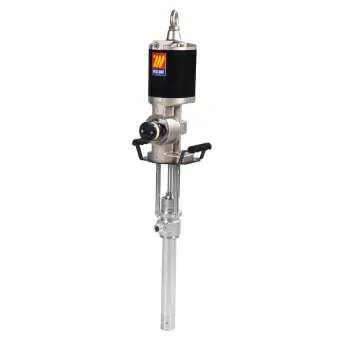 Meclube - pompa pneumatica industriale per olio e prodotti chimici mod.1214d disgiunta r14:1 doppio effetto portata 30 l/min