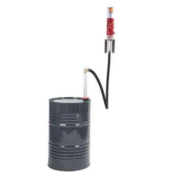 Meclube - completo olio a parete alta portata  per fusti da 180-220 l e cisterne da 700-1000 l