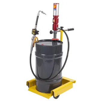 Meclube - completo olio carrellato per fusti da 50-60 l r3:1 portata 25 l/min