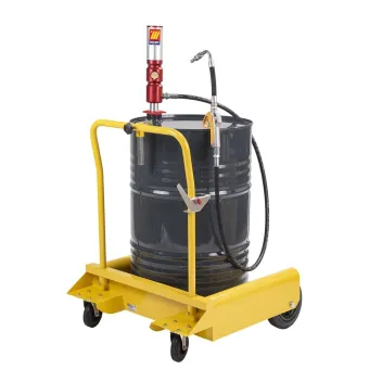 Meclube - completo olio carrellato per fusti da 180-220 l r3:1 portata 30 l/min