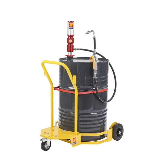 Meclube - completo olio carrellato per fusti da 180-220 l r5:1 portata 28 l/min