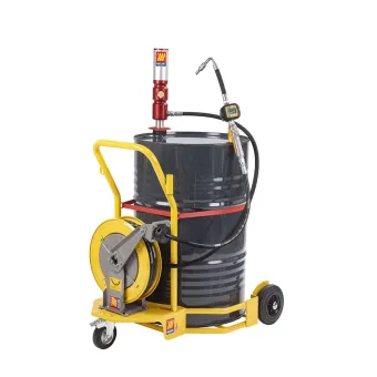 Meclube - completo olio carrellato per fusti da 180-220 l  r5:1 portata 28 l/min