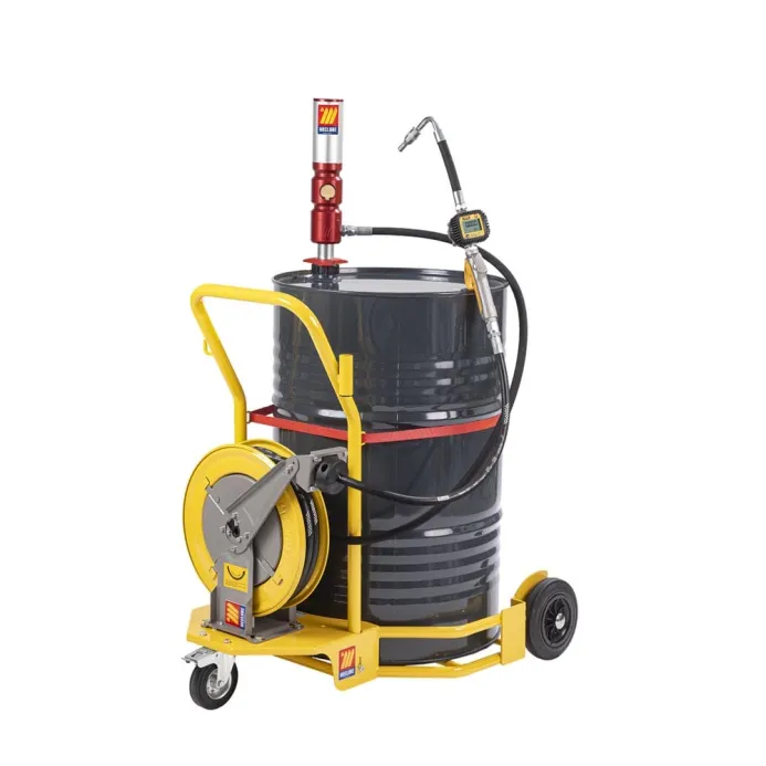 Meclube - completo olio carrellato per fusti da 180-220 l  r5:1 portata 28 l/min