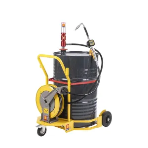 Meclube - completo olio carrellato per fusti da 180-220 l r3:1 portata 25 l/min