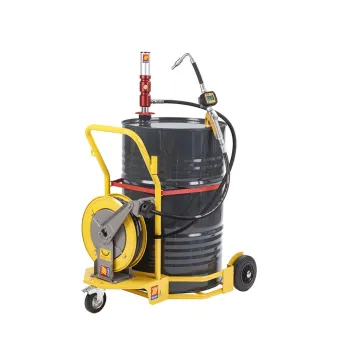 Meclube - completo olio carrellato per fusti da 180-220 l r1:1 portata 35 l/min