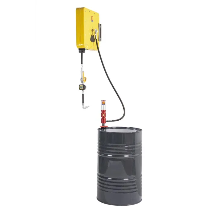 Meclube - completo olio a parete per fusti da 180-220 l r3:1 portata 30 l/min