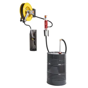 Meclube - completo olio a parete alta portata per fusti da 180-220 l e cisterne da 700-1000 l