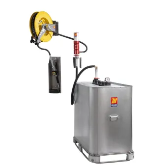 Meclube - completo olio a parete alta portata per fusti da 180-220 l e cisterne da 700-1000 l