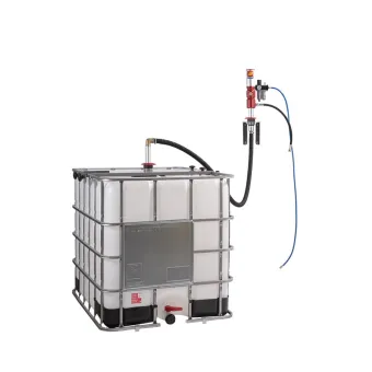 Meclube - completo olio a parete da cisterna ibc 1000 l r5:1 portata 28 l/min
