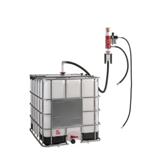Meclube - completo olio a parete alta portata  da cisterna ibc 1000 l r5:1 portata 35 l/min