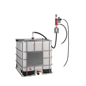 Meclube - completo olio a parete alta portata da cisterna ibc 1000 l r3:1 portata 40 l/min