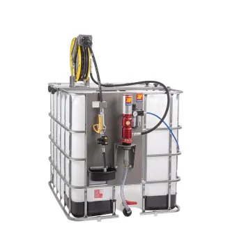 Meclube - completo olio da cisterna ibc 1000 l r5:1 portata 28 l/min con pompa frontale