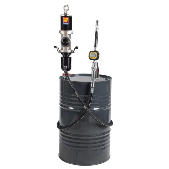 Meclube - completo olio pompa industriale per fusti da 180-220 l