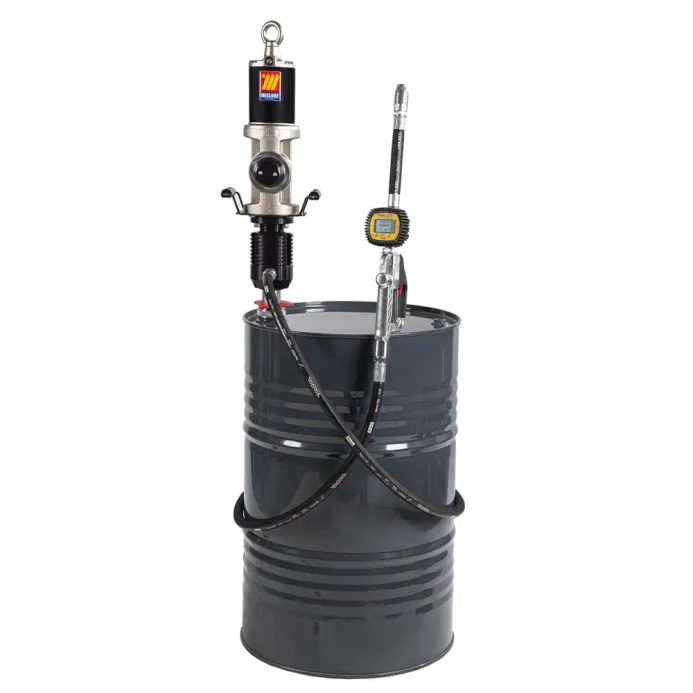 Meclube - completo olio pompa industriale per fusti da 180-220 l