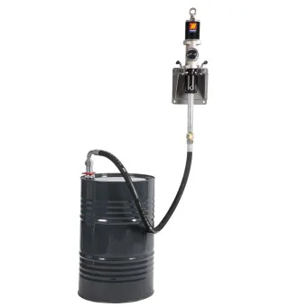 Meclube - completo olio pompa industriale a parete per fusti da 180-220 l