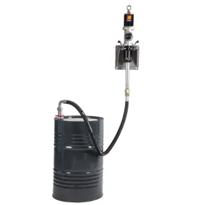 Meclube - completo olio pompa industriale a parete per fusti da 180-220 l