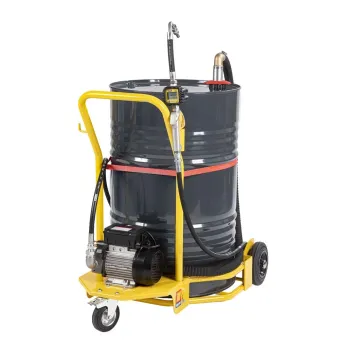 Meclube - completo olio pompa elettrica 230v per fusti da 180-220 l