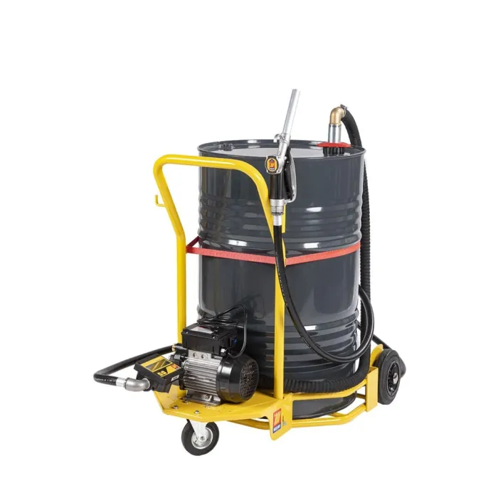 Meclube - completo olio pompa elettrica 230v per fusti da 180-220 l