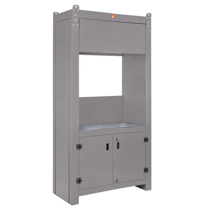 Meclube - struttura armadio supporto per 4 avvolgitubi mod. f-400 f-460 cf-500