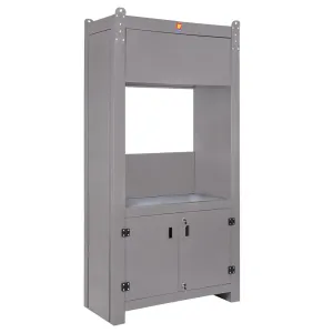 Meclube - struttura armadio supporto per 4 avvolgitubi mod. f-400 f-460 cf-500