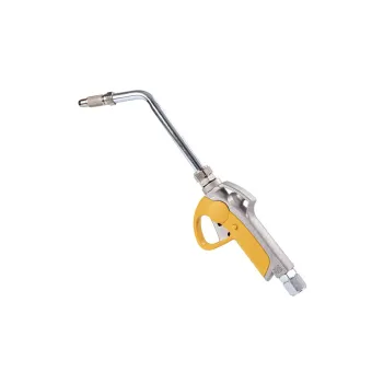 Meclube - pistola distribuzione olio estremita' rigida 45° valvola antigoccia manuale ø 12 mm