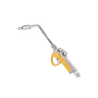 Meclube - pistola distribuzione olio estremita' rigida 45° valvola antigoccia automatica ø 14 mm