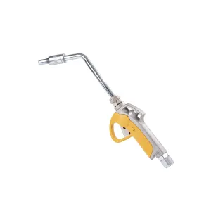 Meclube - pistola distribuzione olio estremita' rigida 45° valvola antigoccia automatica ø 14 mm