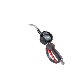 Meclube - pistola digitale per olio estremita' rigida 30° l. 138mm valvola antigoccia automatica certificata mid
