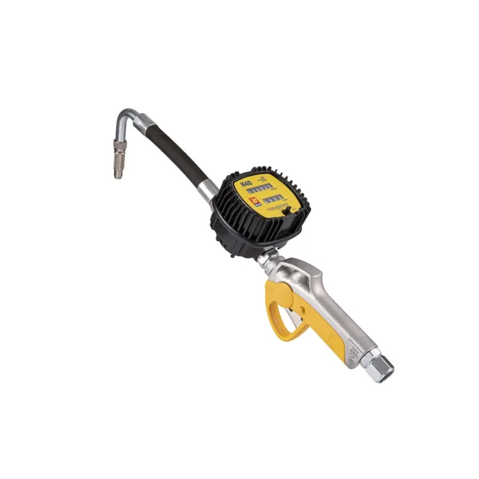 Meclube - pistola meccanica per olio in galloni estremita' flessibile 105° valvola antigoccia manuale ø 12 mm