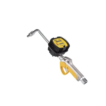 Meclube - pistola meccanica per olio estremita' rigida 45° valvola antigoccia automatica ø 14 mm
