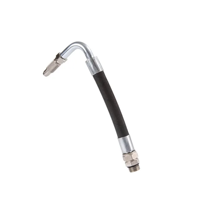 Meclube - estremita' flessibile 105° m 1/2" lunghezza 256 mm valvola antigoccia manuale