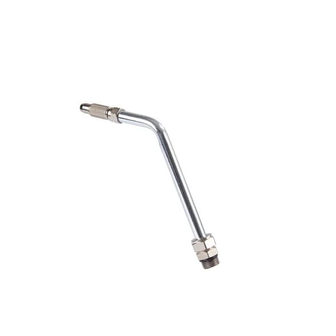Meclube - estremita' rigida 45° m 1/2" lunghezza 256 mm valvola antigoccia manuale