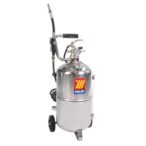 Meclube - distributore olio pneumatico da 24 l inox