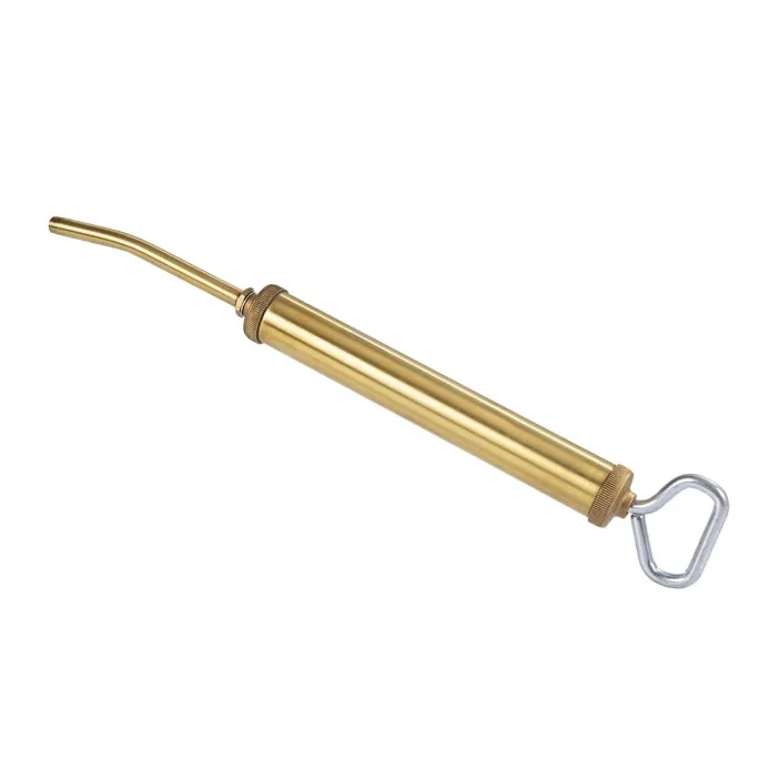 Meclube - siringa ottone per olio aspirante-premente corpo ø 30 l. 240 mm