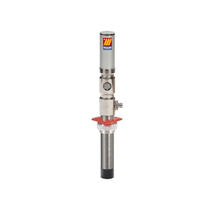 Meclube - pompa pneumatica da travaso in acciaio inox mod. 501x r1:1 portata 35 l/min