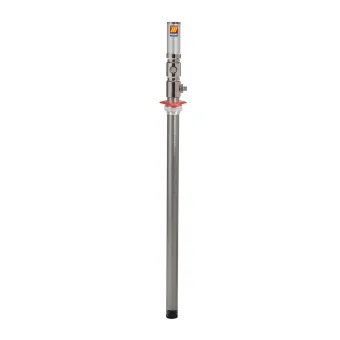 Meclube - pompa pneumatica da travaso in acciaio inox mod. 501x r1:1 portata 35 l/min