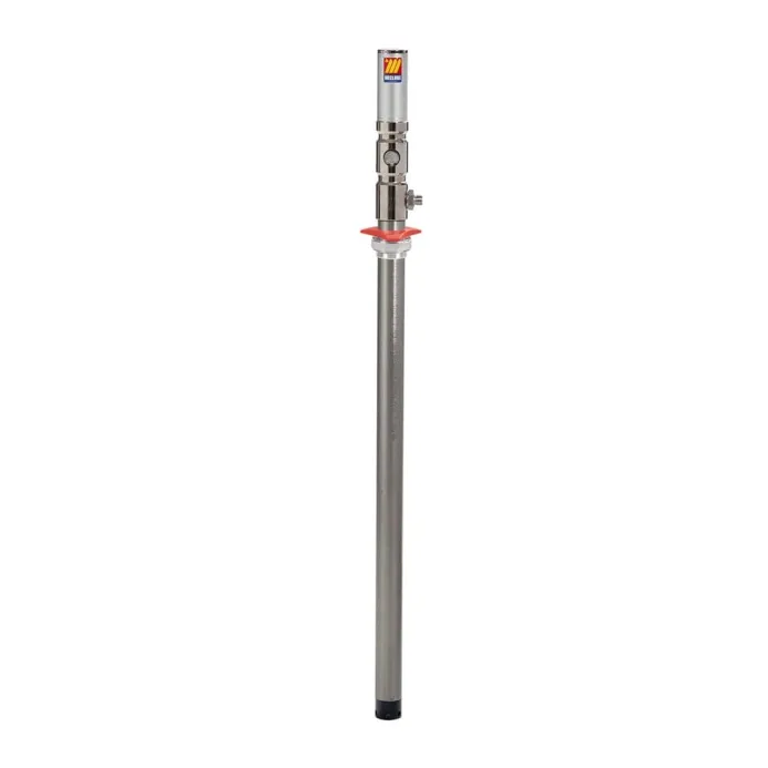 Meclube - pompa pneumatica da travaso in acciaio inox mod. 501x r1:1 portata 35 l/min