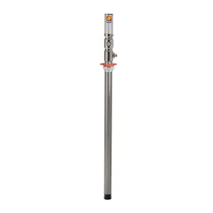 Meclube - pompa pneumatica da travaso in acciaio inox mod. 501x r1:1 portata 35 l/min