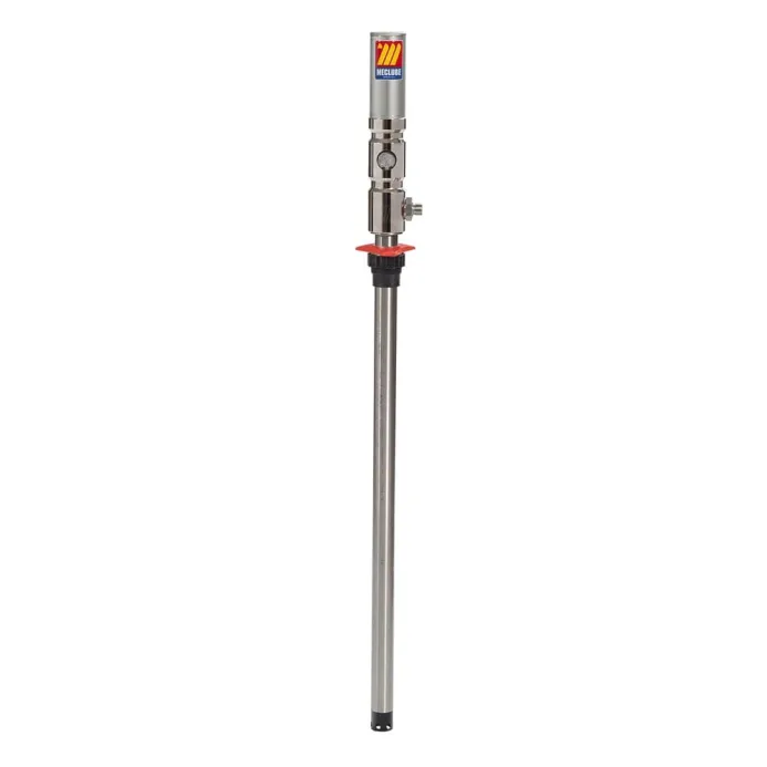 Meclube - pompa pneumatica da travaso in acciaio inox mod. 603x r3:1 portata 30 l/min