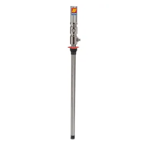 Meclube - pompa pneumatica da travaso in acciaio inox mod. 603x r3:1 portata 30 l/min