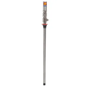 Meclube - pompa pneumatica da travaso in acciaio inox mod. 603x r3:1 portata 30 l/min
