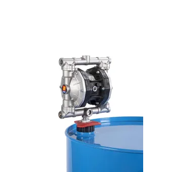 Meclube - pompa pneumatica a doppia membrana drum-mec mod. a55tb in alluminio