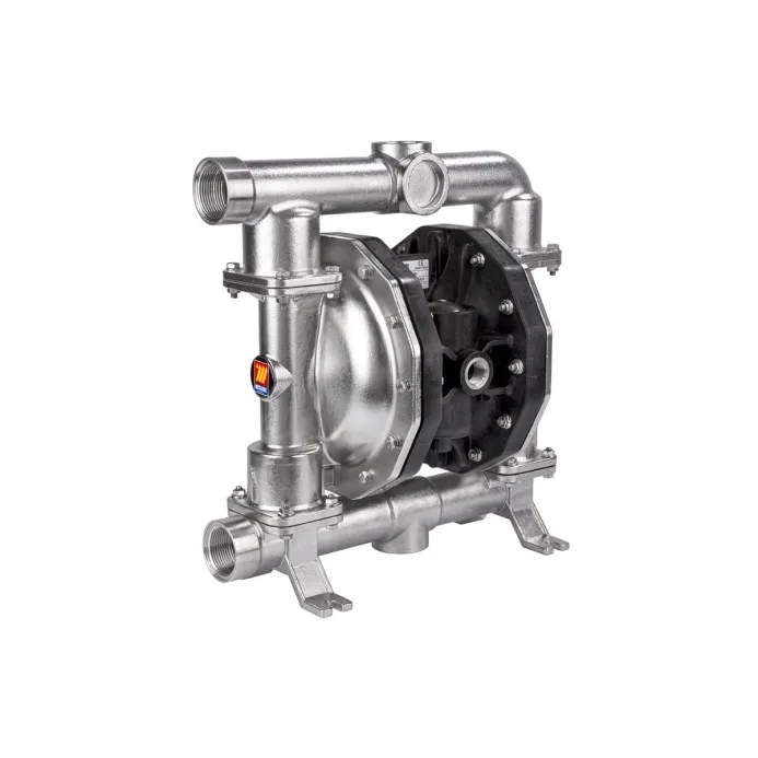 Meclube - pompa pneumatica a doppia membrana meclube mod. ss250 in acciaio inox 316
