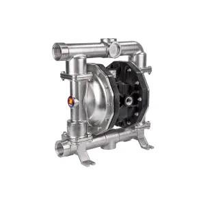 Meclube - pompa pneumatica a doppia membrana meclube mod. ss250 in acciaio inox 316