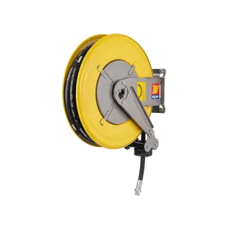 Meclube - avvolgitubo automatico in acciaio verniciato fisso f-460 per olio,antigelo e affini 1/2" senza tubo