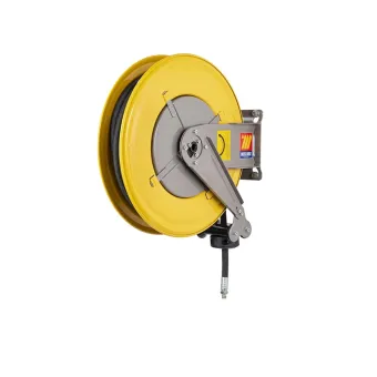 Meclube - avvolgitubo automatico in acciaio verniciato fisso f-460 per grasso 1/2" senza tubo