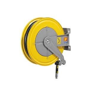 Meclube - avvolgitubo automatico in acciaio verniciato fisso f-550 per benzine ø 1"-25x3510m