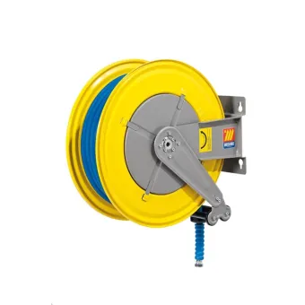 Meclube - avvolgitubo automatico in acciaio verniciato fisso f-555 per acqua 150°c 1/2" senza tubo