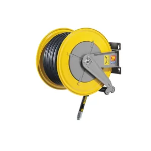 Meclube - avvolgitubo automatico in acciaio verniciato fisso f-560 per benzine ø 1"-25x35 20m